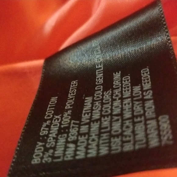 Worthington Size 12 Coral Blue Pencil Skirt - Picture 5 of 5